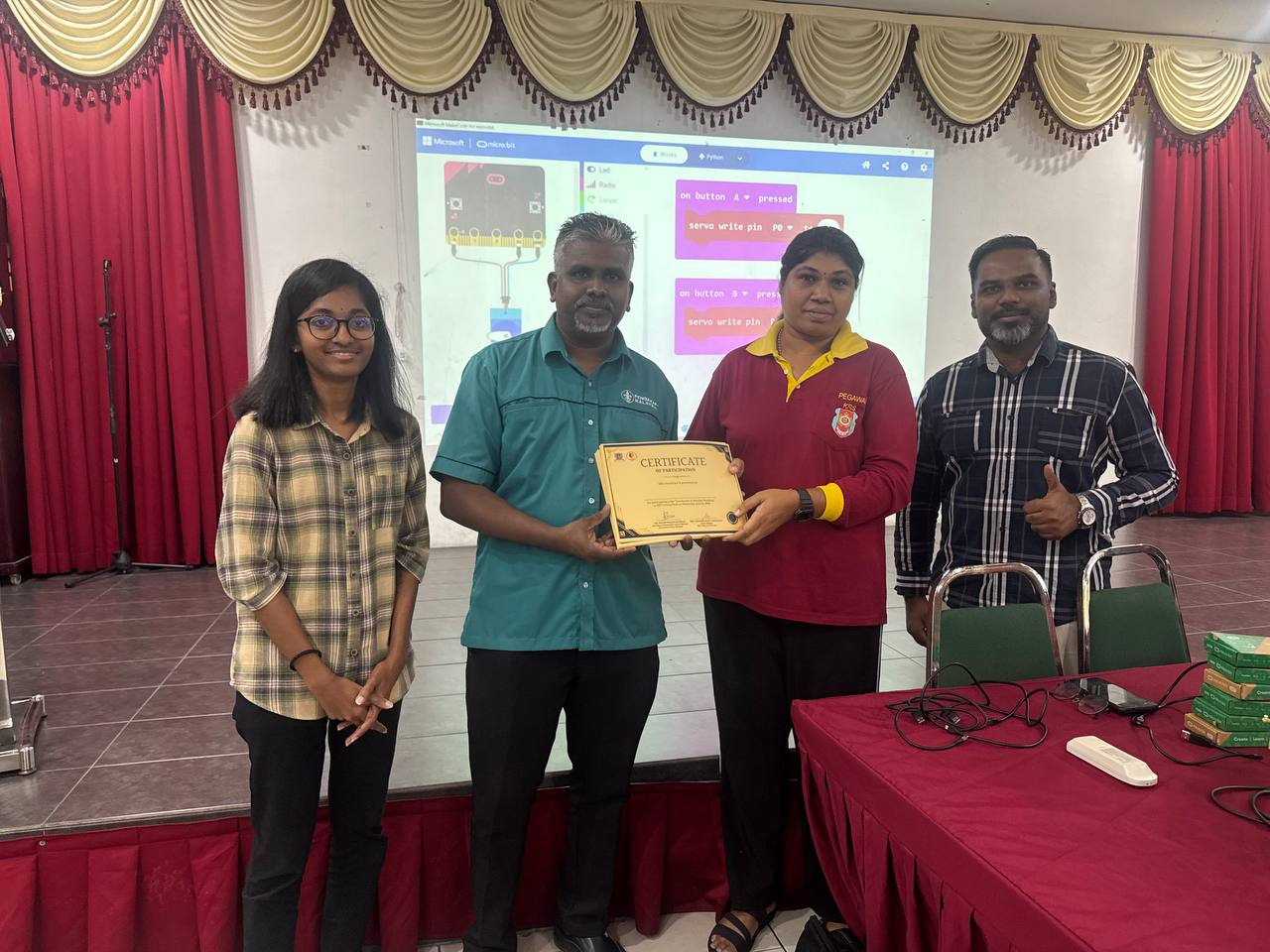 STEM workshop at SJKT Gelang Patah, Johor Bahru