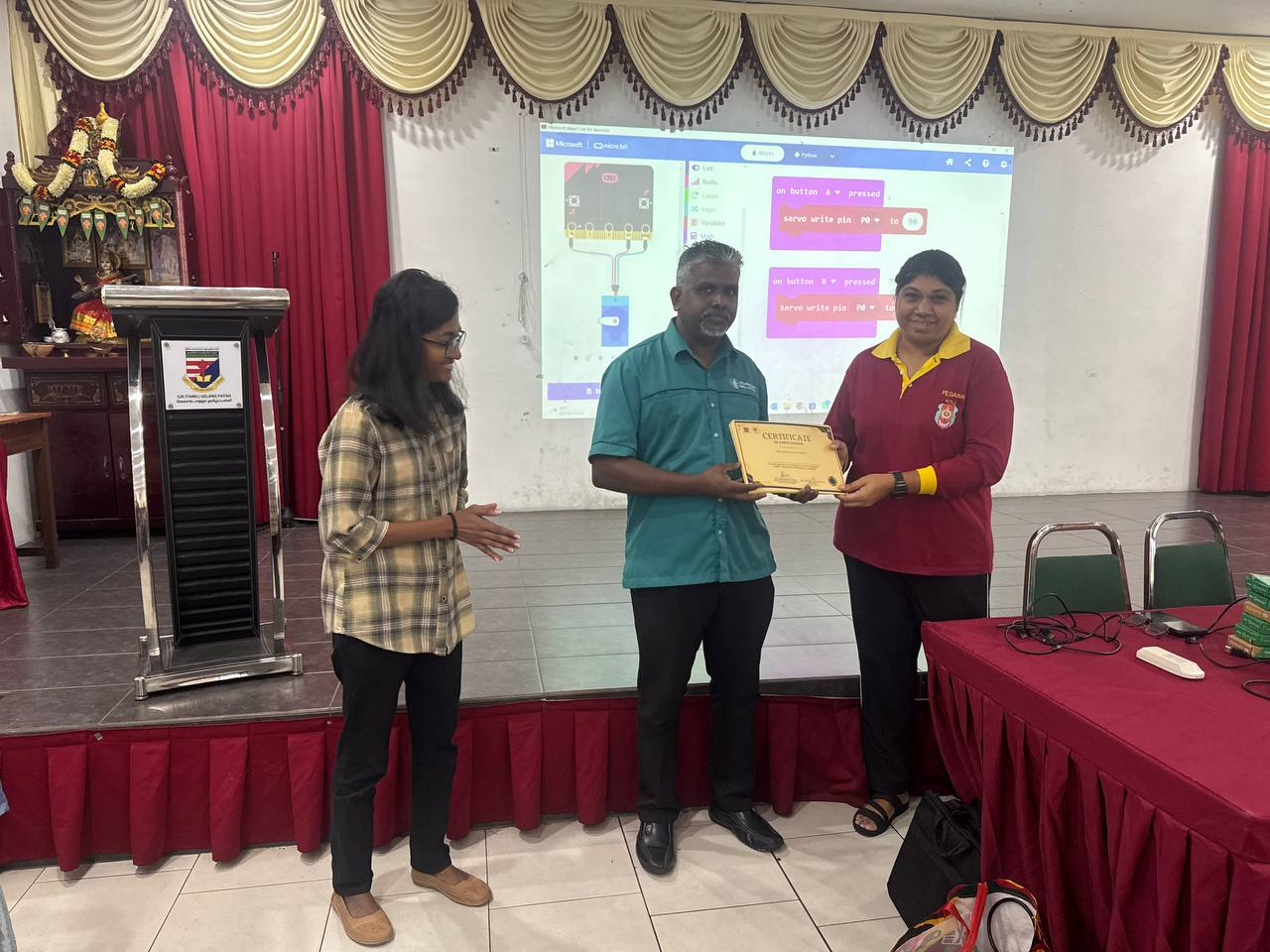 STEM workshop at SJKT Gelang Patah, Johor Bahru