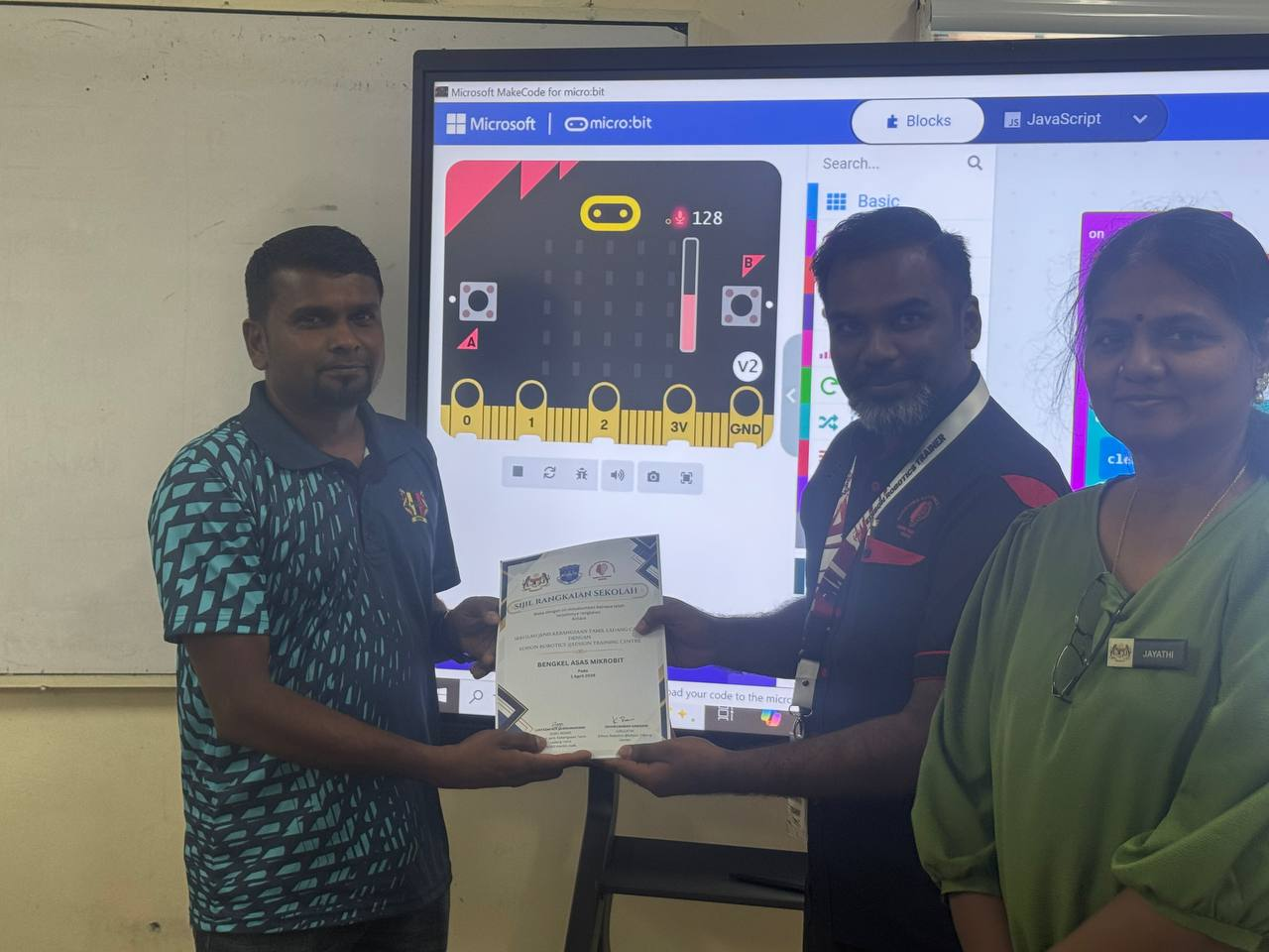 STEM workshop at SJKT Lobak, Negeri Sembilan